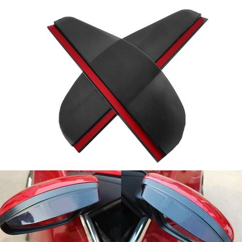 Rear view wing - view, rain