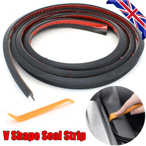 Type rubber trim edge - v,